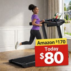 💥 Caminadora con Inclinación – ¡Solo $80 Hoy! 🔥 Antes $170 en Amazon