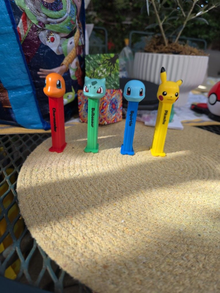 Pokemon Pez Dispensers
