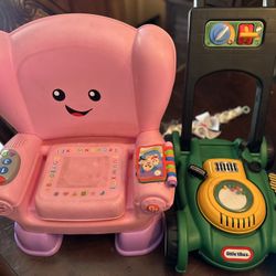 Toy Chair Toy Lawn Mower 