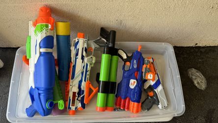 Nerf And Water Guns