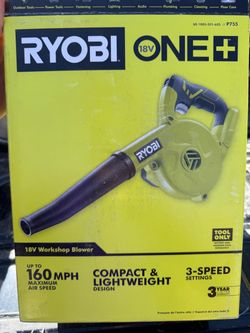 Ryobi 18V ONE+ Workshop Blower P755 Tool Only