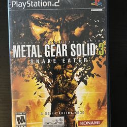 Metal Gear Solid 3: Snake Eater