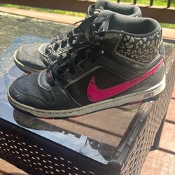 Nike Air Jordan Mid-Top Rare Cheetah Print Sneakers