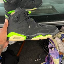 Size 12 Electric Green Jordan