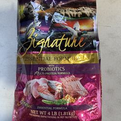 Dog Food Zssential Formula 4lbs $10
