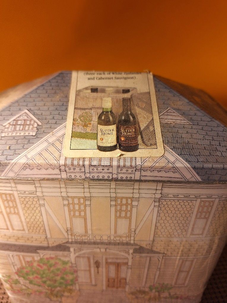 Vintage Collectibles Sutter Home Winery Napa Valley Victorian House-$35.00