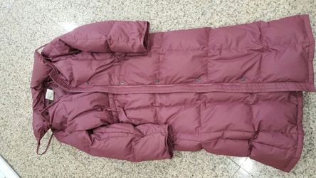 Women's Eddie Bauer long parka snow/winter down