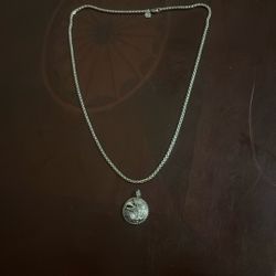 Effy Sterling Silver Chain And Pendant 