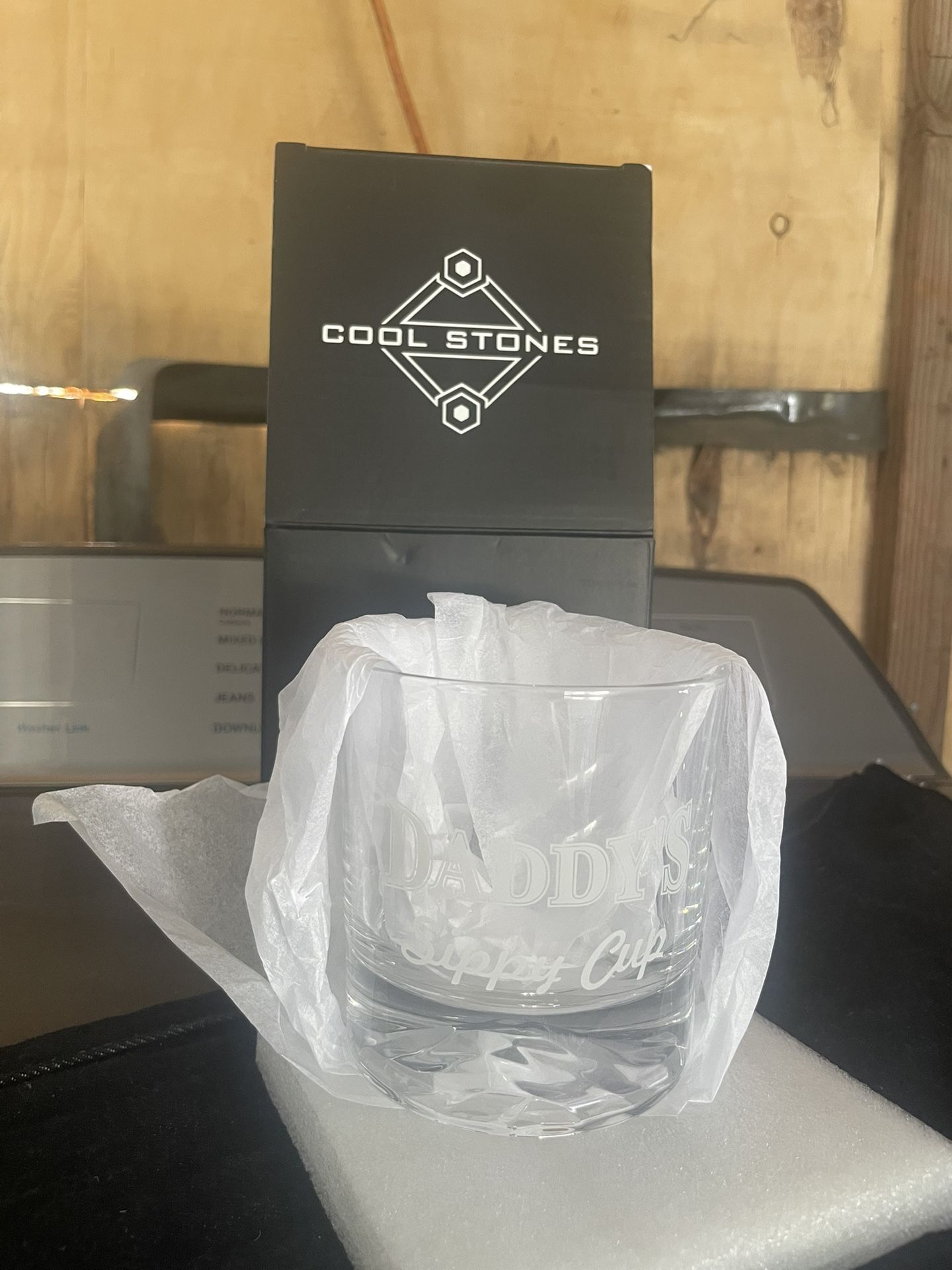 Cold stones Glass Wine Cups (New)