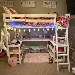 Twin Size Bunk Style Bedroom Set 200 OBO