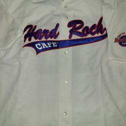 Hard Rock Cafe Baseball Jersey