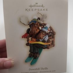 Hallmark Keepsake Downhill Thrills Christmas  Ornament BNIB 