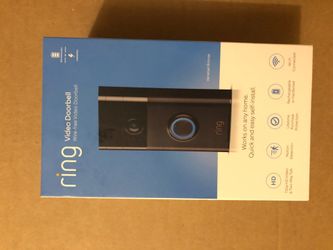 Ring video doorbell