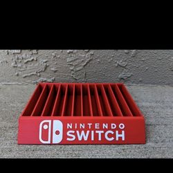 Nintendo Switch Game Case Holder (3d Printed)