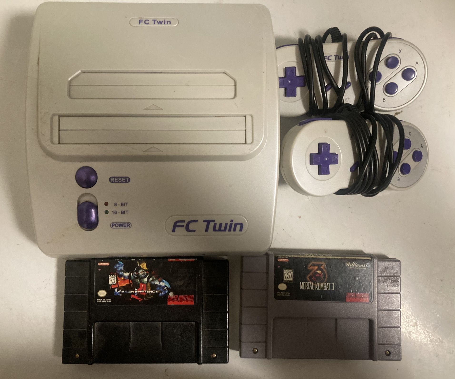 Nintendo And Super Nintendo Game System 