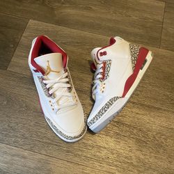 Jordan 3 Cardinal Red 
