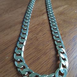 Gold Deep Plated Necklace Chain Jewelry 