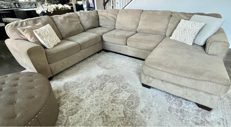 Beige Sectional Sofa Neutral Ashley Furniture