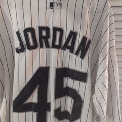 Jordan White Sox #45 Jersey 