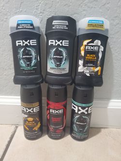 Axe deodorant and body spray $22