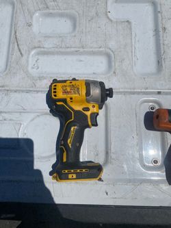Dewalt impact drill used