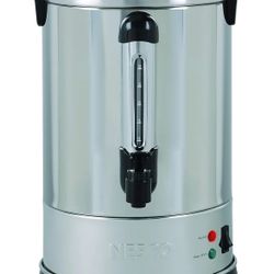Nesco Professional Coffee Urn, 30 Cups, Stainless Steel