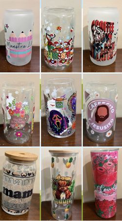 Glass cups