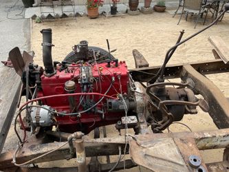 Engine and transmission