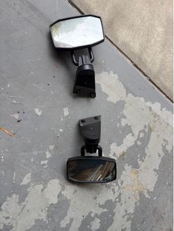 Mirrors for Jeep with doors off.