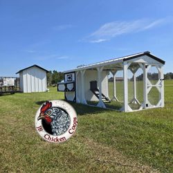 Luxury Chicken Coop 6x14x6