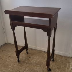 ANTIQUE DICTIONARY TABLE 