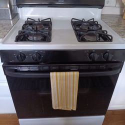 Whirlpools Refrigerator & Microwave , Hotpoint Stove, GE Triton XL Dishwasher