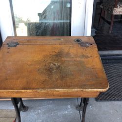 Vintage School Desk