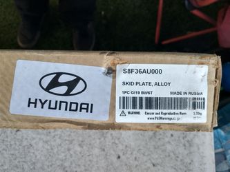2021-2023 Hyundai Palisade Alloy Front Skid plate