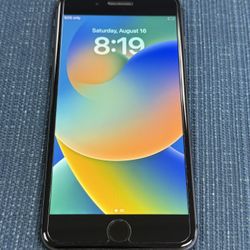 Black iPhone 8 Plus 64GB Great Condition Factory Unlocked (T Mobile) 