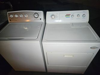 Kenmore washer n whirlpool gas dryer