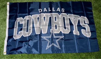 Cowboys flag size 5’x3’