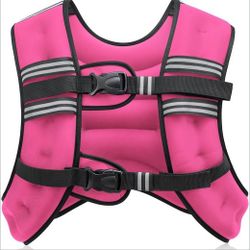 Pink 20LB Weighted Vest $40