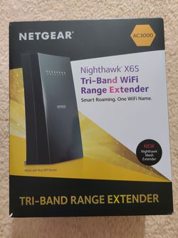 Netgear Nighthawk X6S Tri-Band WiFi Range Extender