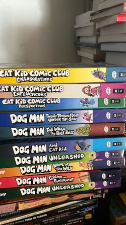 Dog man and cat kid