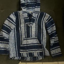 Mexican poncho/hoodie For Kids 