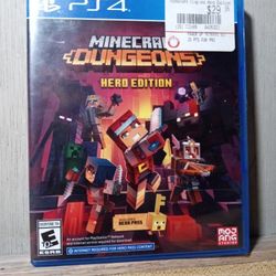 PS4 Minecraft Dungeons Hero
