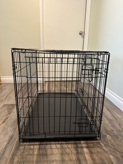 Metal Dog Crate with Double Doors