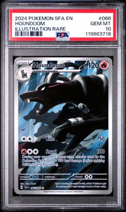HOUNDOOM SHROUDED FABLE PSA 10