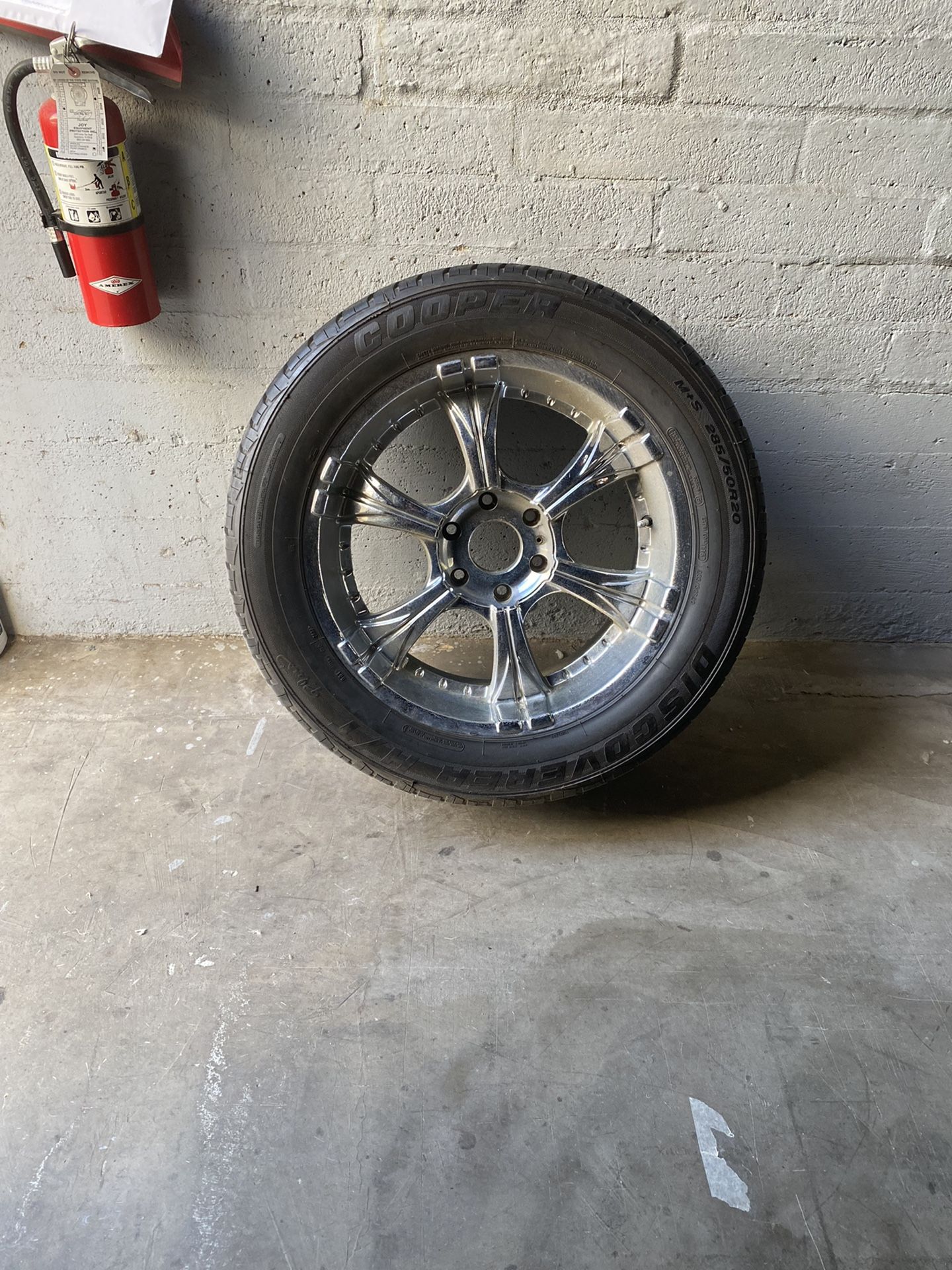 20β Rims VCT 6spoke Chrome finish