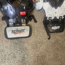 Youth Small and large Shoulder pads