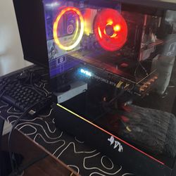 Gaming PC set up ￼