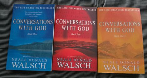 Neale Donald Walsch Conversations with God Books 1-3 Paperback Spirituality