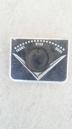 Vintage reverb knob