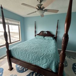 Four Posted Queen Bed